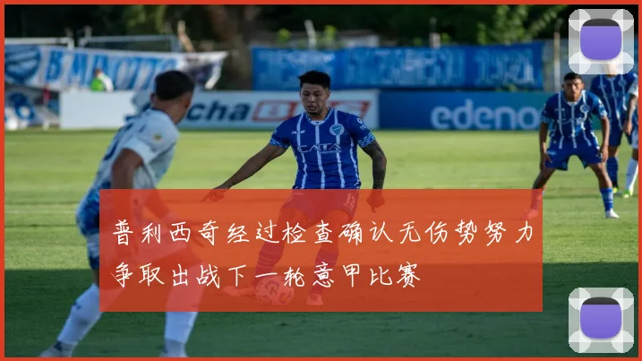 普利西奇经过检查确认无伤势努力争取出战下一轮意甲比赛